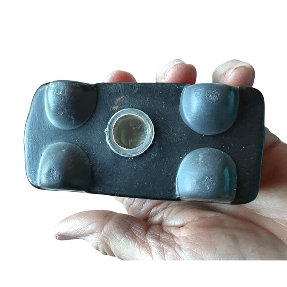 Vintage British Bus Salt or Pepper Shaker Double Decker Red England - Picture 5 of 7